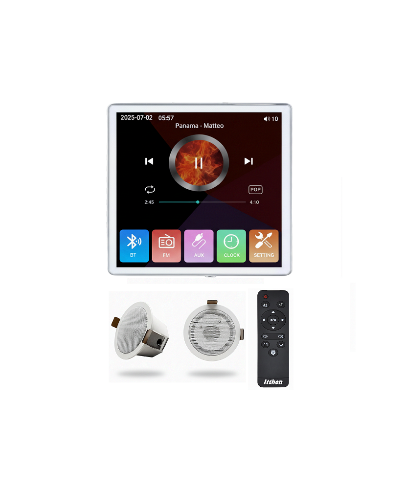 Kit Sonido Bluetooth 2x2'' Altavoces