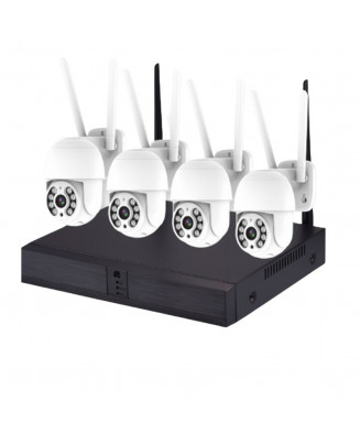 Video surveillance kit with...